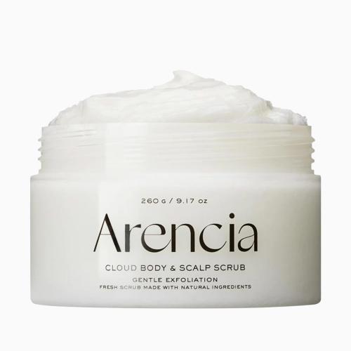 ARENCIA - Fresh Cloud Body & Scalp Scrub White Tea & Neroli - Peeling na tělo a pokožku hlavy - 260 g
