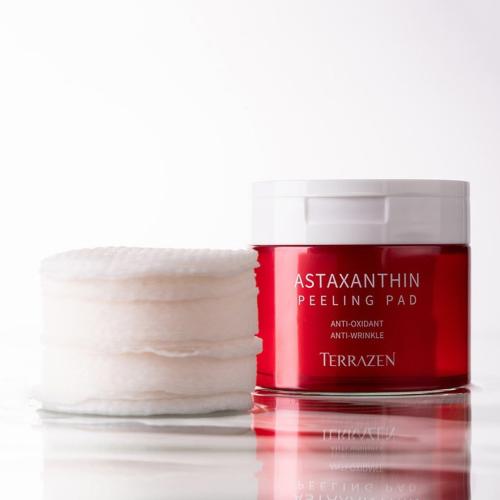 TERRAZEN - Astaxanthin Peeling Pad - Rozjasňující exfoliační tamponky pro hladší a zářivější pleť
