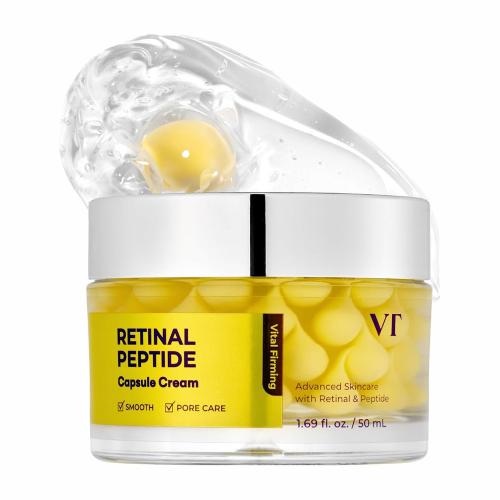 VT COSMETICS - Retinal Peptide Capsule Cream - Liftingový krém s retinalem a peptidy - 50 ml