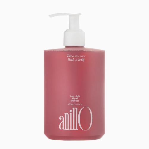 ANILLO - Rosy Night Repair Shampoo - Regenerační šampon pro suché a poškozené vlasy - 450 ml