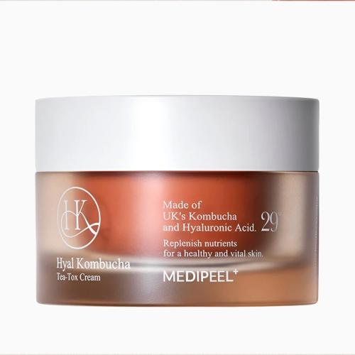 MEDIPEEL - Hyal Kombucha Tea-Tox Cream - Dvoufázový krém s kombuchou a ceramidy - 50 ml