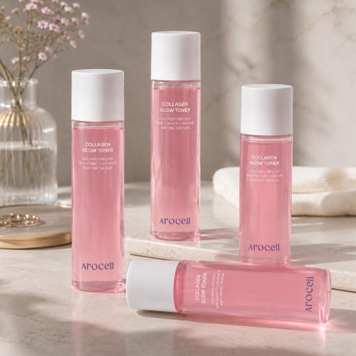 AROCELL - Collagen Glow Toner - Rozjasňující toner s kolagenem pro glow a pružnější pleť - 155 g