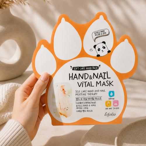 ESFOLIO - Hand & Nail Vital Mask - Regenerační maska na ruce a nehty pro hebké a vyživené ruce