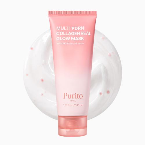 PURITO SEOUL - Multi PDRN Collagen Real Glow Mask - Rozjasňující kolagenová maska s PDRN - 100 ml