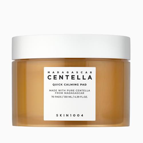 SKIN1004 - Madagascar Centella Quick Calming Pad - Zklidňující tonerové polštářky - 70 ks