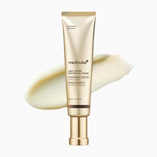 MEDICUBE - Deep Lifting Peptide Eye Cream - Liftingový oční krém s peptidy a kolagenem - 30 ml