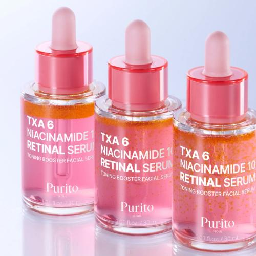 Purito – TXA 6 Niacinamide 10 Retinal Serum – Zpevňující a rozjasňující sérum - 30 ml