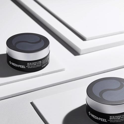MEDIPEEL - Hyaluron Dark Benone Peptide 9 Ampoule Eye Patch - Hydrogelové polštářky na tmavé kruhy a vrásky - 60 ks