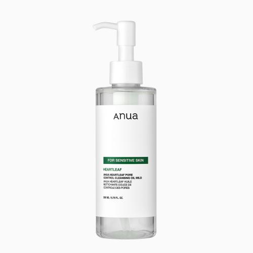 ANUA - Heartleaf Pore Control Cleansing Oil Mild - Jemný odličovací olej pro citlivou pleť - 200 ml