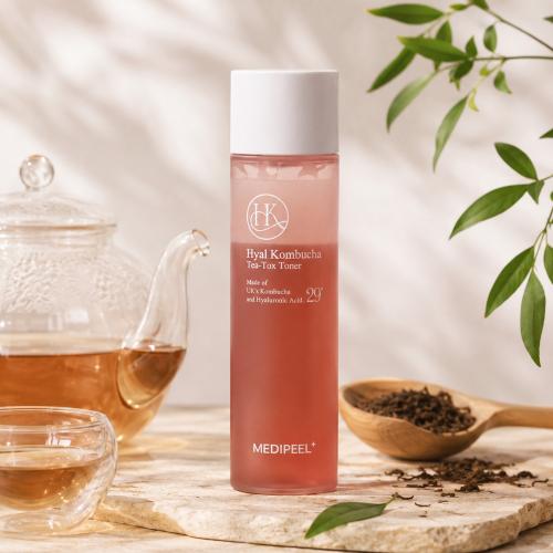 MEDIPEEL - Hyal Kombucha Tea-Tox Toner - Dvoufázový toner s kombuchou a ceramidy - 150 ml