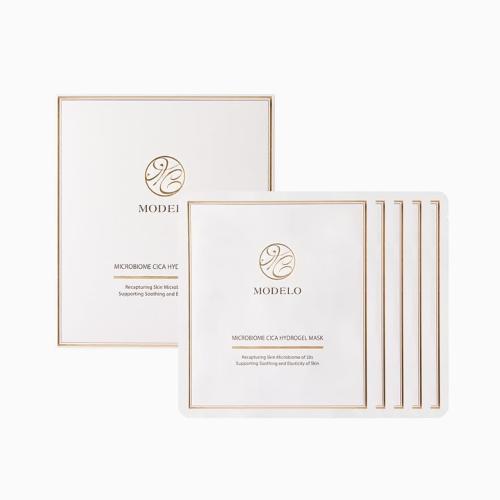 MODELO - Microbiome Cica Hydrogel Mask - Hydrogelová zklidňující maska s mikrobiomem