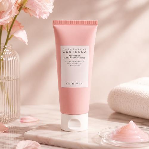 SKIN1004 - Madagascar Centella Poremizing Glow Wrapping Mask - Slupovací maska pro glow pleť a méně viditelné póry - 100 ml