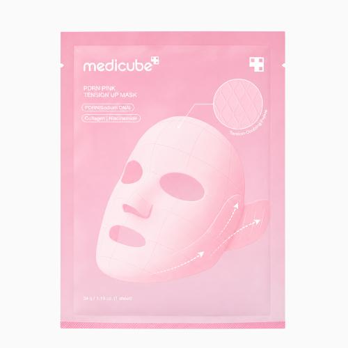 MEDICUBE - PDRN Pink Tension Up Mask - Lifting maska s efektem „natažení“ pleti