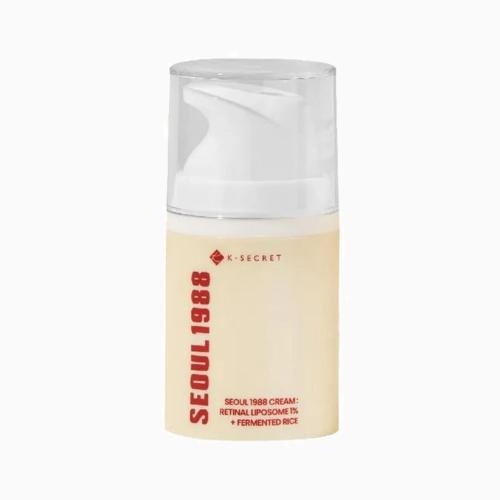 K-SECRET – SEOUL 1988 Cream: Retinal Liposome 1% + Fermented Rice – Noční krém s 1% retinalem a fermentovanou rýží - 50 ml