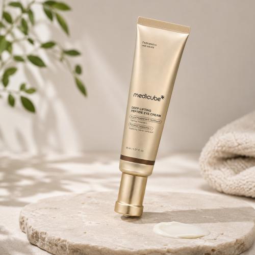 MEDICUBE - Deep Lifting Peptide Eye Cream - Liftingový oční krém s peptidy a kolagenem - 30 ml