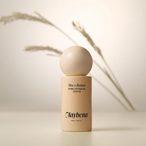 MAYBENA – Rice x Retinol Pore Lifting 60 Serum – Zpevňující sérum s rýžovou vodou a retinolem - 40 ml