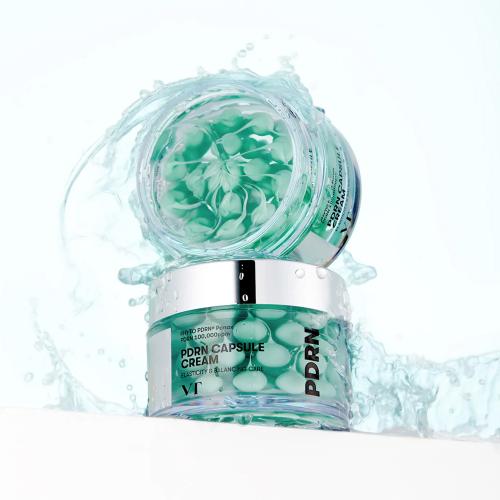 VT COSMETICS – PDRN Capsule Cream 100 – Regenerační kapslový krém s PDRN a peptidy - 50 ml