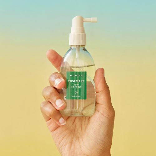 AROMATICA - Rosemary Root Enhancer - Rozmarýnové tonikum pro oslabené vlasové kořínky a svěží pokožku - 100 ml