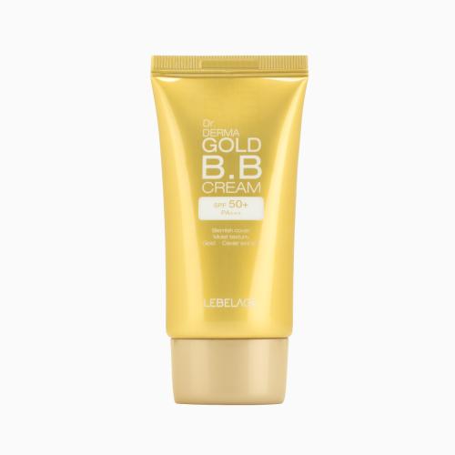 LEBELAGE – Dr. Derma Gold BB Cream SPF50+ PA+++ – BB krém s 24K zlatem a kaviárovým extraktem - 30 ml