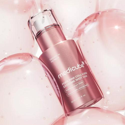 MEDICUBE - PDRN Pink Collagen Exosome Shot 2000 - Mikrojehličkové sérum s PDRN - 30 ml