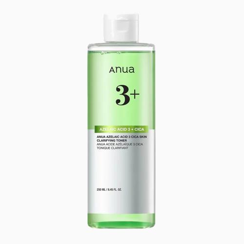 Anua – Azelaic Acid 3 Cica Skin Clarifying Toner – Čisticí tonikum s kyselinou azelaovou - 250 ml