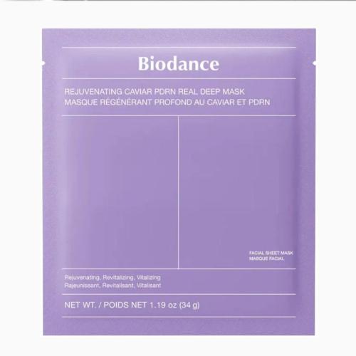 BIODANCE - Rejuvenating Caviar PDRN Real Deep Mask - Regenerační plátýnková maska s kaviárem a PDRN