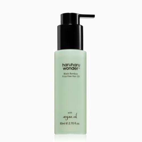 HARUHARU WONDER - Black Bamboo Frizz-Free Hair Oil - Vyhlazující olej na vlasy proti krepatění