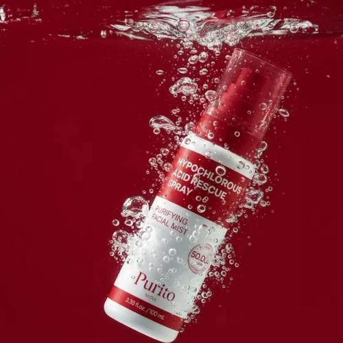 PURITO - Hypochlorous Acid Rescue Spray - Zklidňující ochranný sprej s kyselinou chlornou - 100 ml