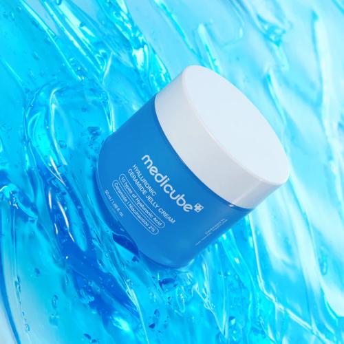 MEDICUBE - Hyaluronic Ceramide Jelly Cream - Jelly hydratační krém pro silnější kožní bariéru - 50 ml