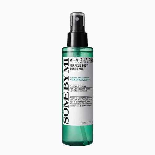 SOME BY MI - AHA·BHA·PHA 30 Days Miracle Body Mist - Zklidňující tělová mlha pro problematickou pokožku - 140 ml