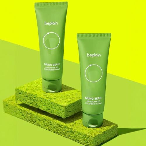 BEPLAIN – pH Balanced Cleansing Foam – Jemná čisticí pěna s mungo fazolí
