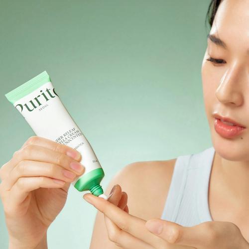 PURITO - Wonder Releaf Centella Cream Unscented - Zklidňující krém s pupečníkem asijským - 50 ml
