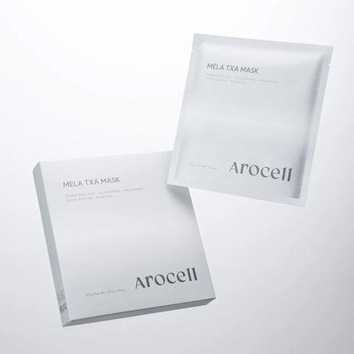 AROCELL - Mela TXA Mask - Rozjasňující hydrogelová maska na pigmentové skvrny a sjednocení tónu pleti