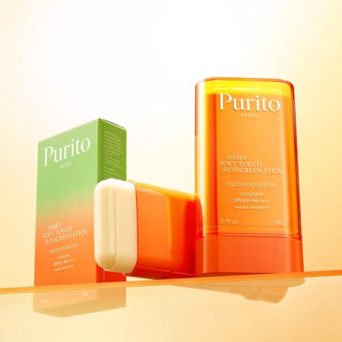PURITO - Daily Soft Touch Sunscreen Stick SPF50+ PA++++ - Ochranný SPF stick s matným finišem - 20 g