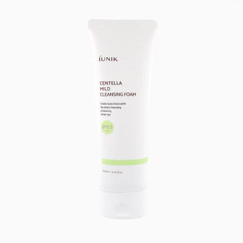 iUNIK - Centella Mild Cleansing Foam - Jemná čisticí pěna s centellou - 120 ml