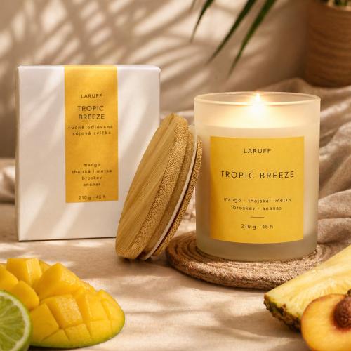 Tropic Breeze - vonná sójová svíčka - 210 g