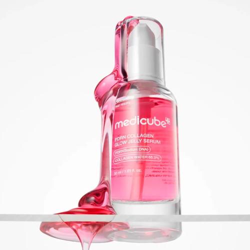 MEDICUBE - PDRN Collagen Glow Jelly Serum - Rozjasňující želé sérum s PDRN a kolagenem - 30 ml