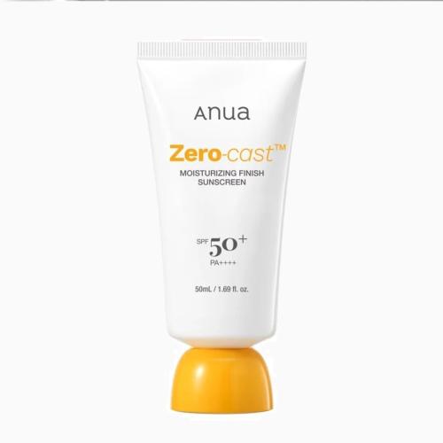 ANUA - Zero-Cast Moisturizing Finish Sunscreen SPF50+ PA++++ - Hydratační SPF bez bílého filmu