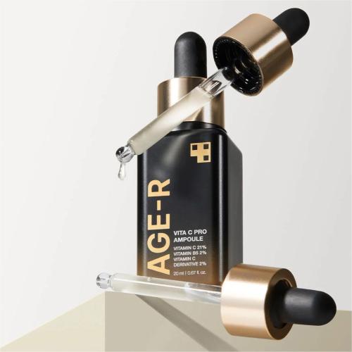 MEDICUBE – Age-R Vita C Pro Ampoule – Intenzivní rozjasňující sérum s vitamínem C (21%) - 20 ml