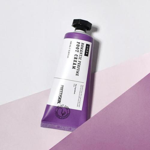 PRETTYSKIN – Urea Romantic Perfume Foot Cream – Zjemňující krém na chodidla s ureou - 100 ml
