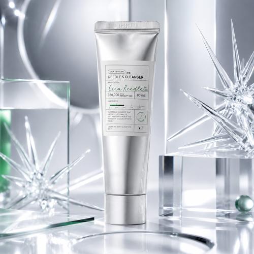 VT COSMETICS - Reedle Shot Cleanser - Hloubkově čisticí pěna s LHA a PHA a mikrojehličkami - 80 ml
