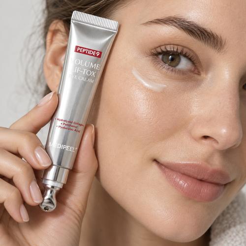 MEDIPEEL - Peptide 9 Volume Lif-Tox Eye Cream - Liftingový oční krém s kovovým aplikátorem - 20 ml