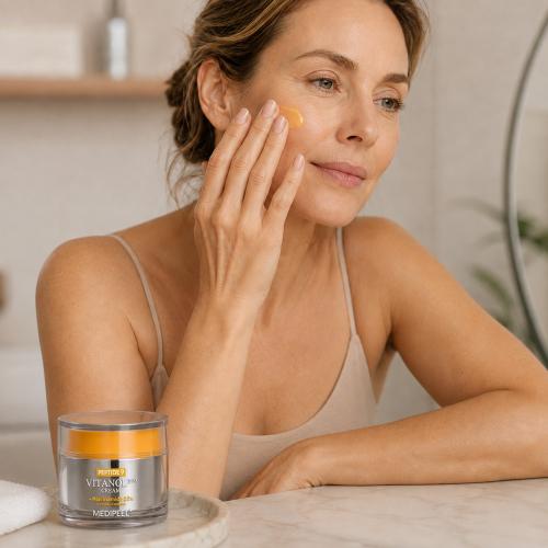 MEDIPEEL - Peptide 9 Vitanol Cream Pro - Rozjasňující peptidový krém - 50 g