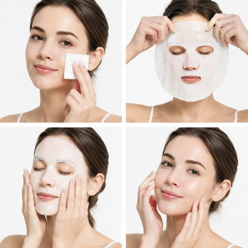 MISSHA - Mascure Hydra Solution Sheet Mask - Hydratační plátýnková maska s kyselinou hyaluronovou
