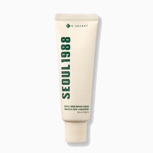 K-SECRET - SEOUL 1988 Repair Cream : Niacica 20% + Mugwort - Zklidňující krém pro sjednocenou pleť - 50 ml