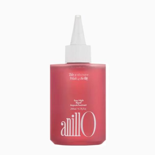 ANILLO - Rosy Night Repair Ampoule Treatment - Regenerační vlasová kúra pro poškozené a suché vlasy - 200 ml