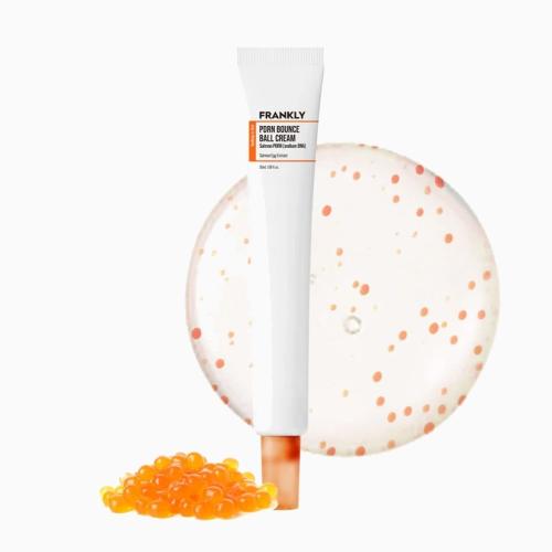 FRANKLY - PDRN Bounce Ball Cream - Gelový krém s PDRN pro pružnější vzhled pleti - 50 ml