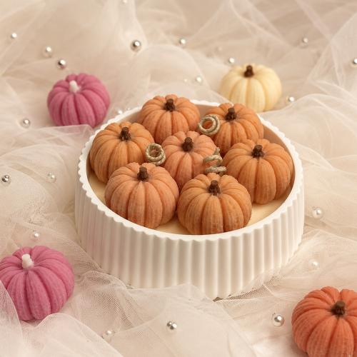 Pumpkin Blush Mini Bowl - Malá sójová svíčka plná dýniček