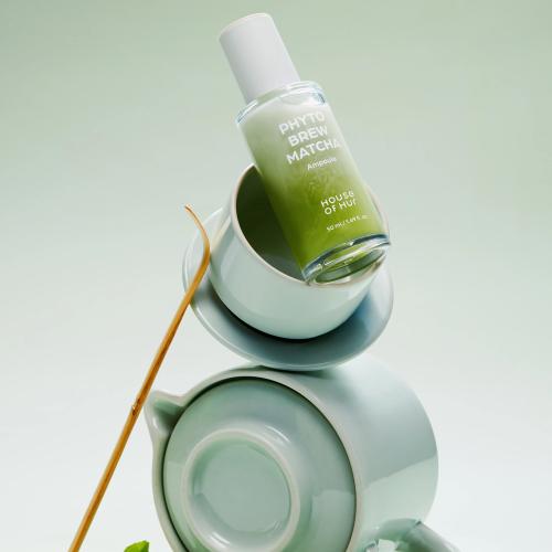 HOUSE OF HUR – Phyto Brew Matcha Ampoule – Zklidňující a vyživující pleťové sérum - 50 ml