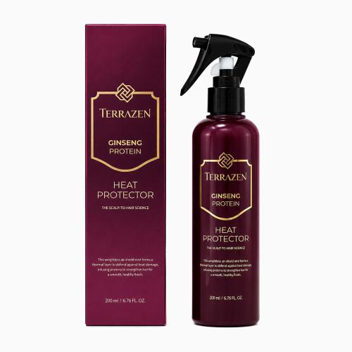 TERRAZZEN - Ginseng Protein Heat Protector - Ochranný sprej proti teplu pro regeneraci a ochranu vlasů - 150 ml